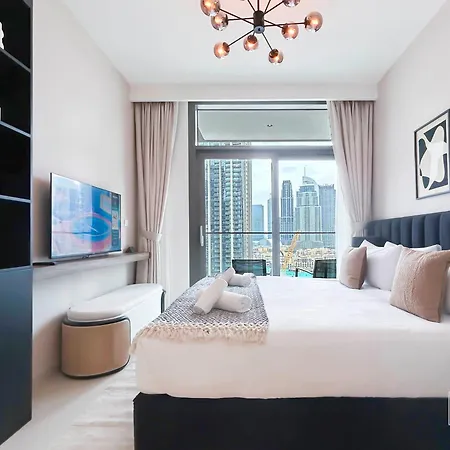 Luxury Burj Crown Downtown Balcony & View Apartment Dubai Exterior photo