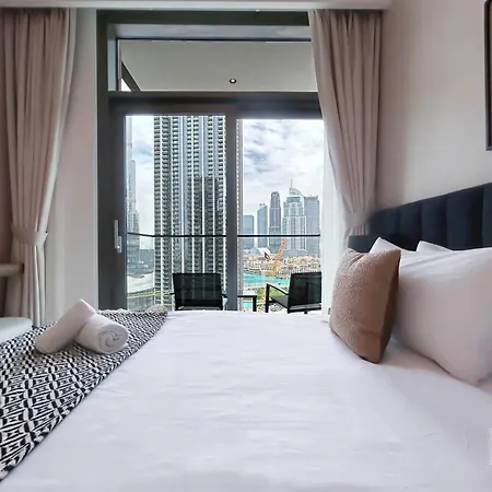 Luxury Burj Crown Downtown Balcony & View Apartment Dubai Exterior photo