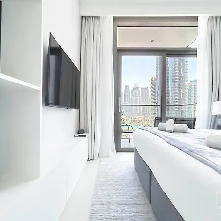 Luxury Burj Crown Downtown Balcony & View Apartment Dubai Exterior photo