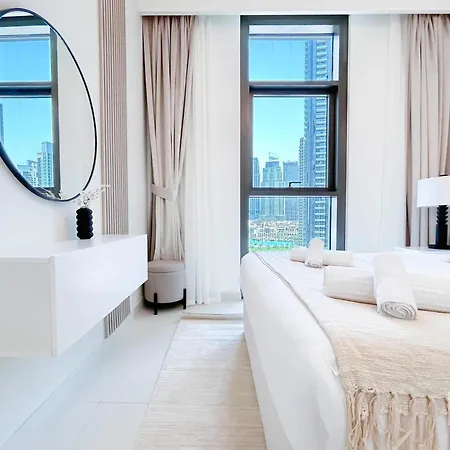 Luxury Burj Crown Downtown Balcony & View Apartment Dubai Exterior photo