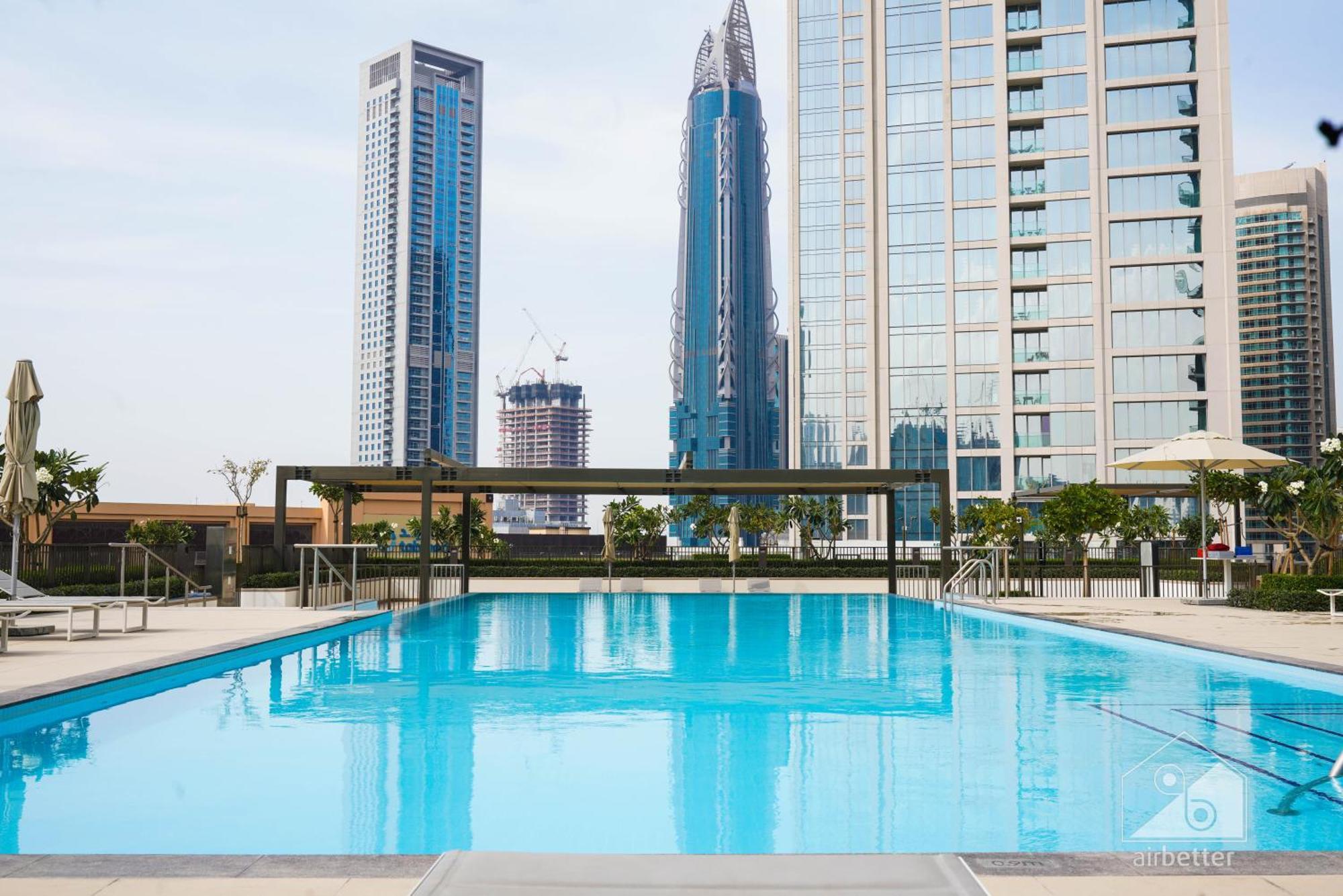 Luxury Burj Crown Downtown Balcony & View