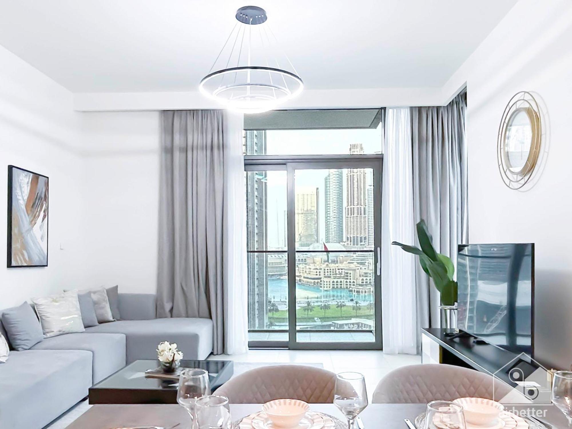 Apartment Luxury Burj Crown Downtown Balcony & View
