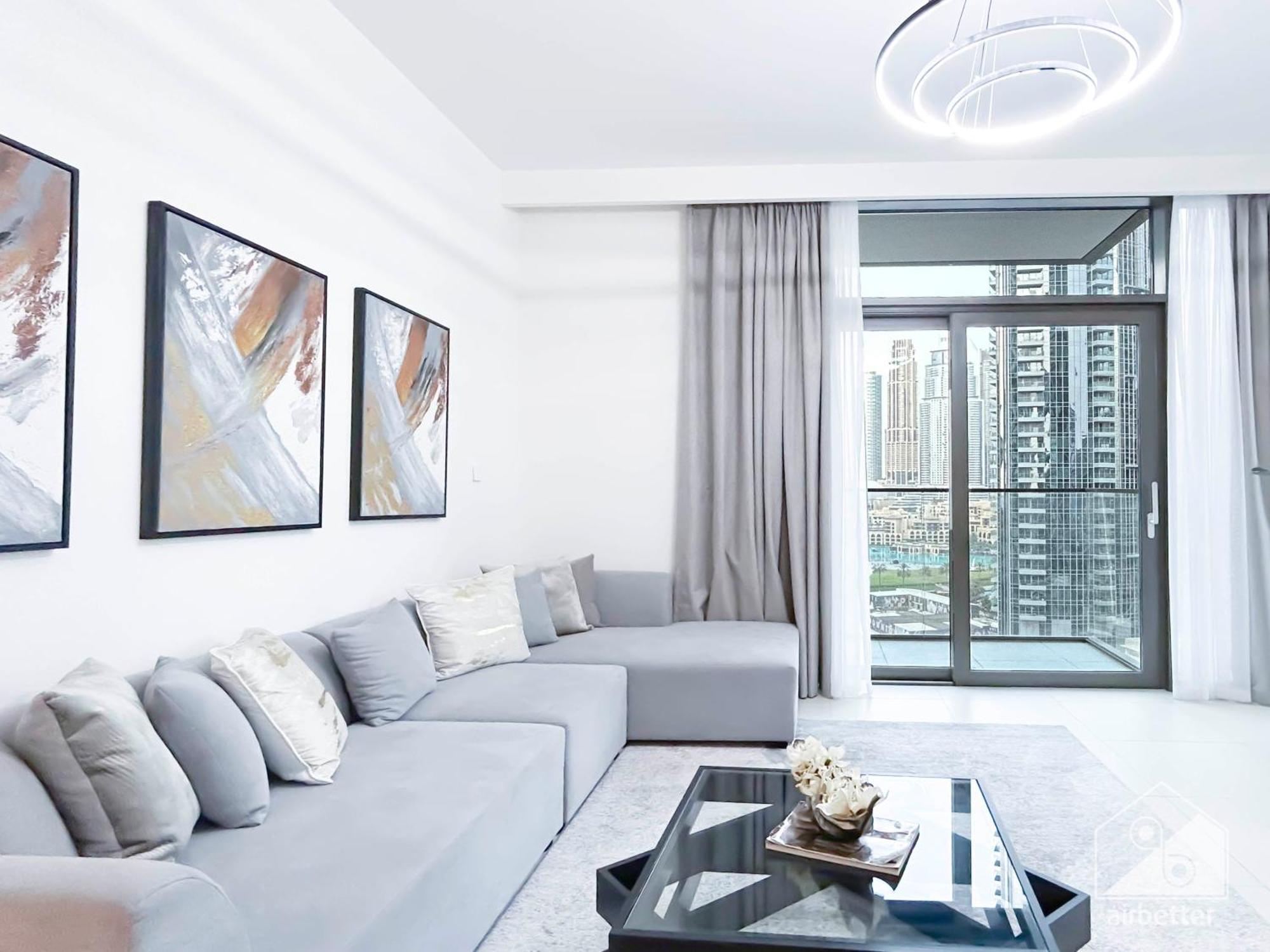 Апартаменты Luxury Burj Crown Downtown Balcony & View *