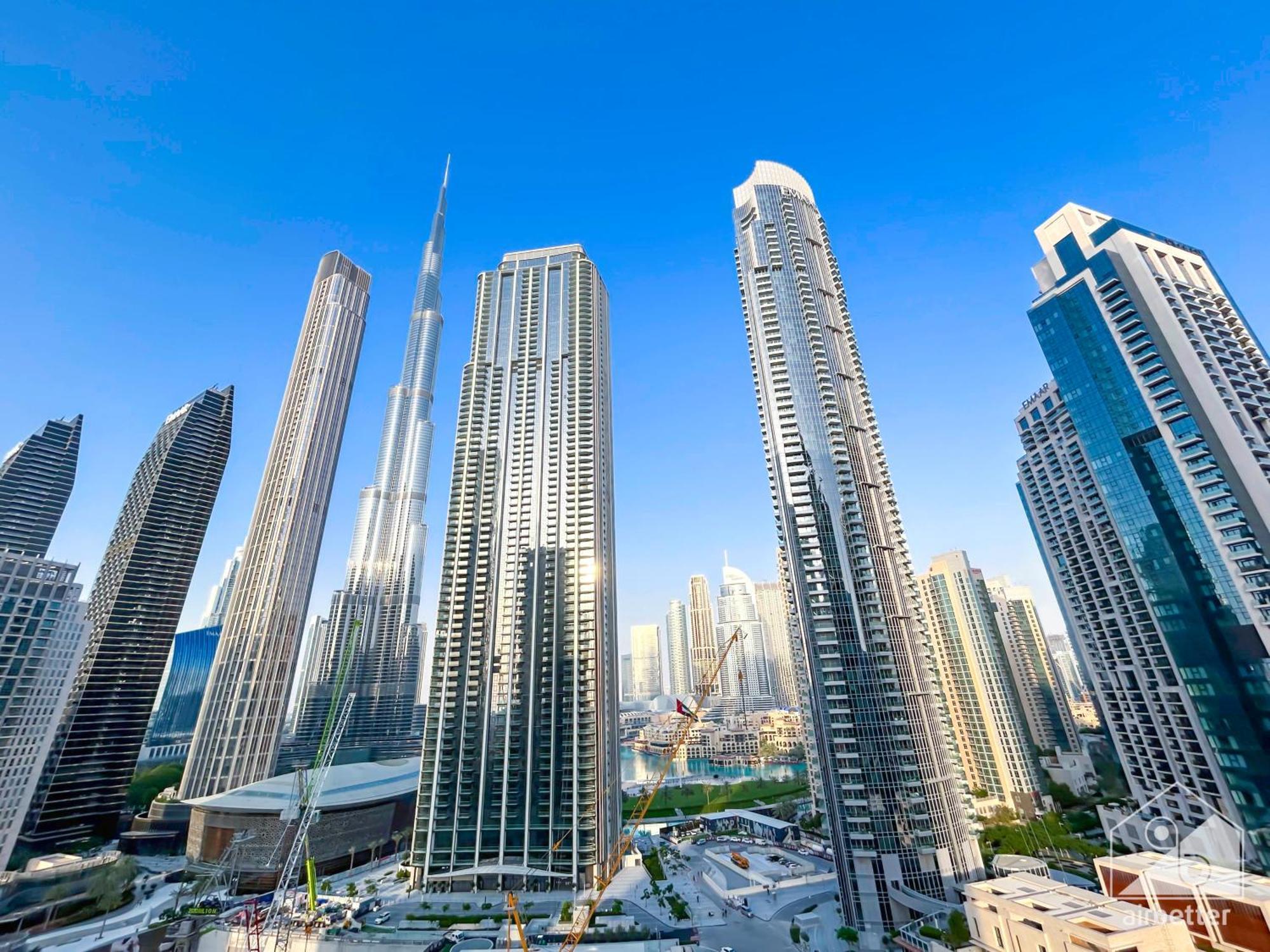 Luxury Burj Crown Downtown Balcony & View Apartment
